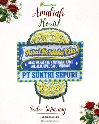 Papan Bunga Duka di Gegerkalong