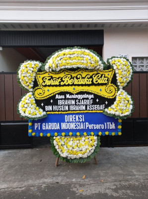Papan Bunga Duka di Gegerkalong