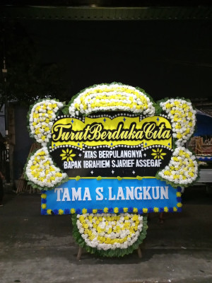Papan Bunga Duka di Gegerkalong
