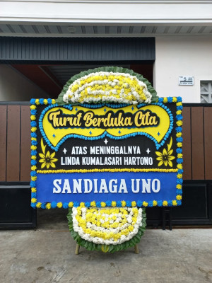 Papan Bunga Duka di Gegerkalong